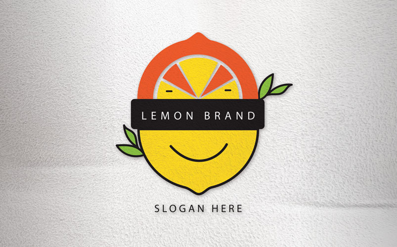 Lemon vector for corporate Logo Template