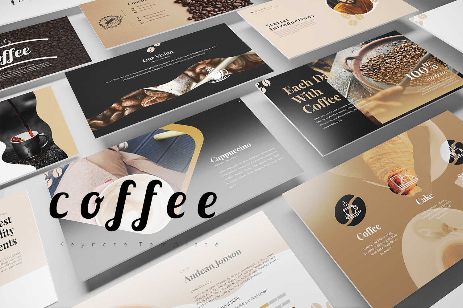 Coffee - Keynote template