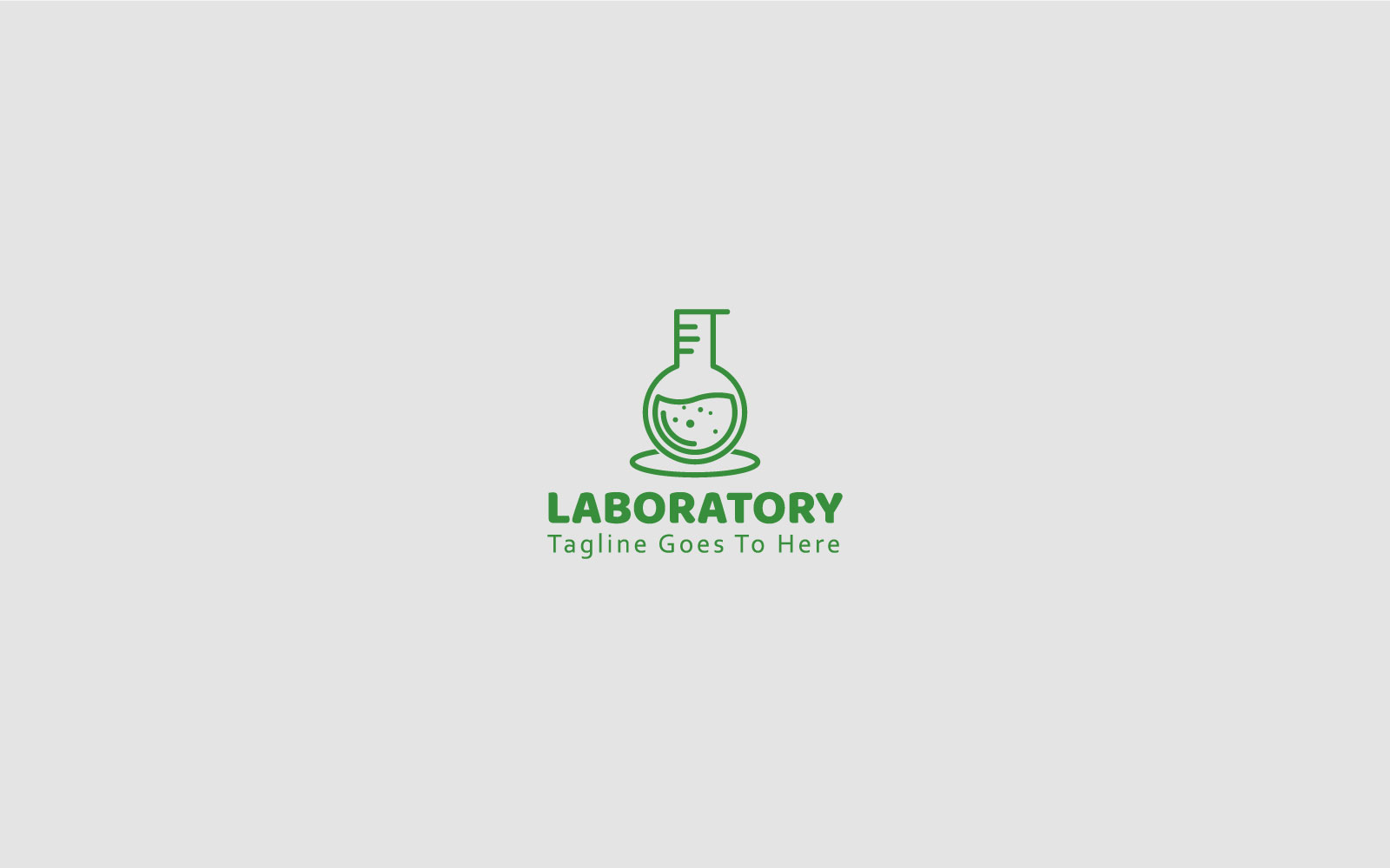 Creative Laboratory Concept Design Logo Template