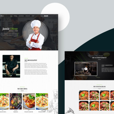 <a class=ContentLinkGreen href=/fr/kits_graphiques_templates_PSD-photoshop.html>PSD Templates</a></font> chef singlepage 107573