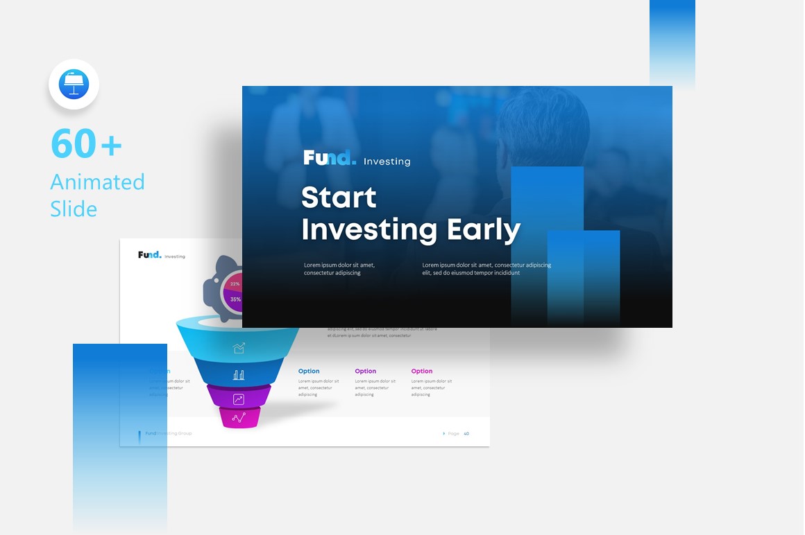 Fund- Investment Business Modern - Keynote template