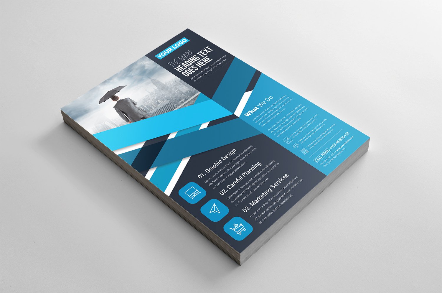 Modern Flyer - Corporate Identity Template