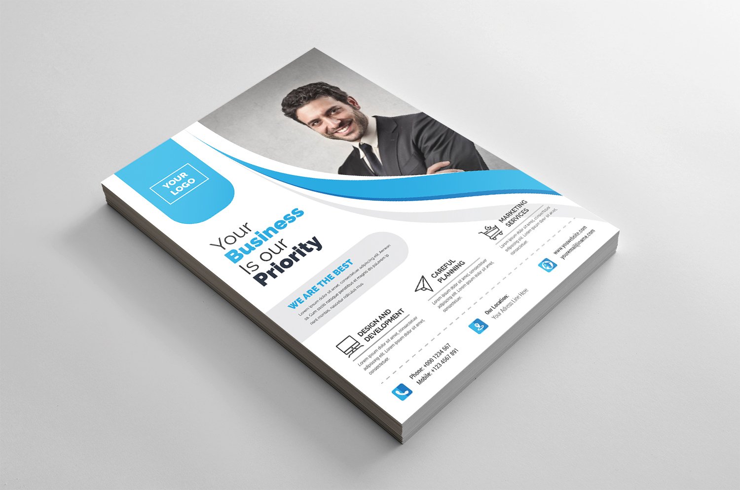 Modern Flyer - Corporate Identity Template