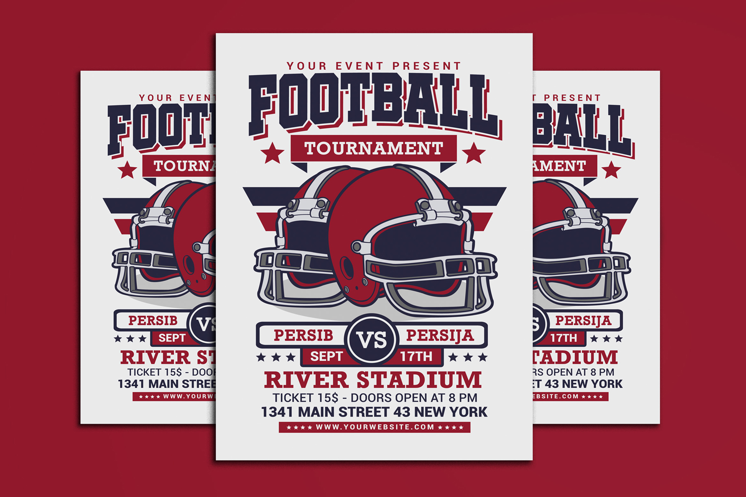 American Football Tournament - Corporate Identity Template