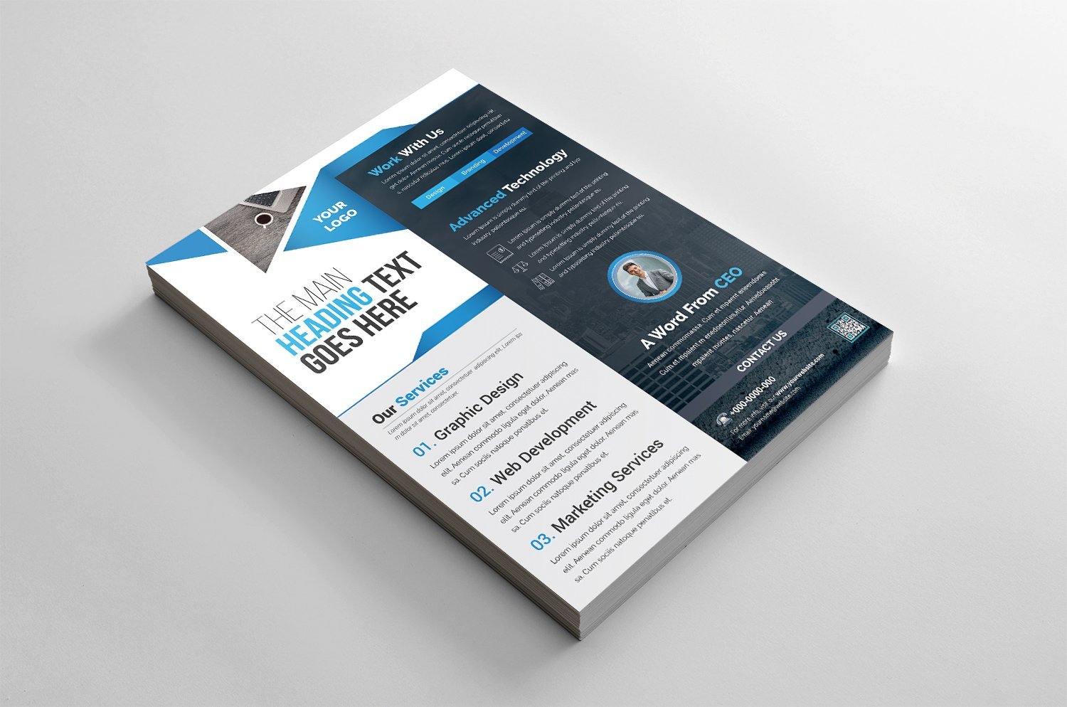 Geometric Flyer - Corporate Identity Template