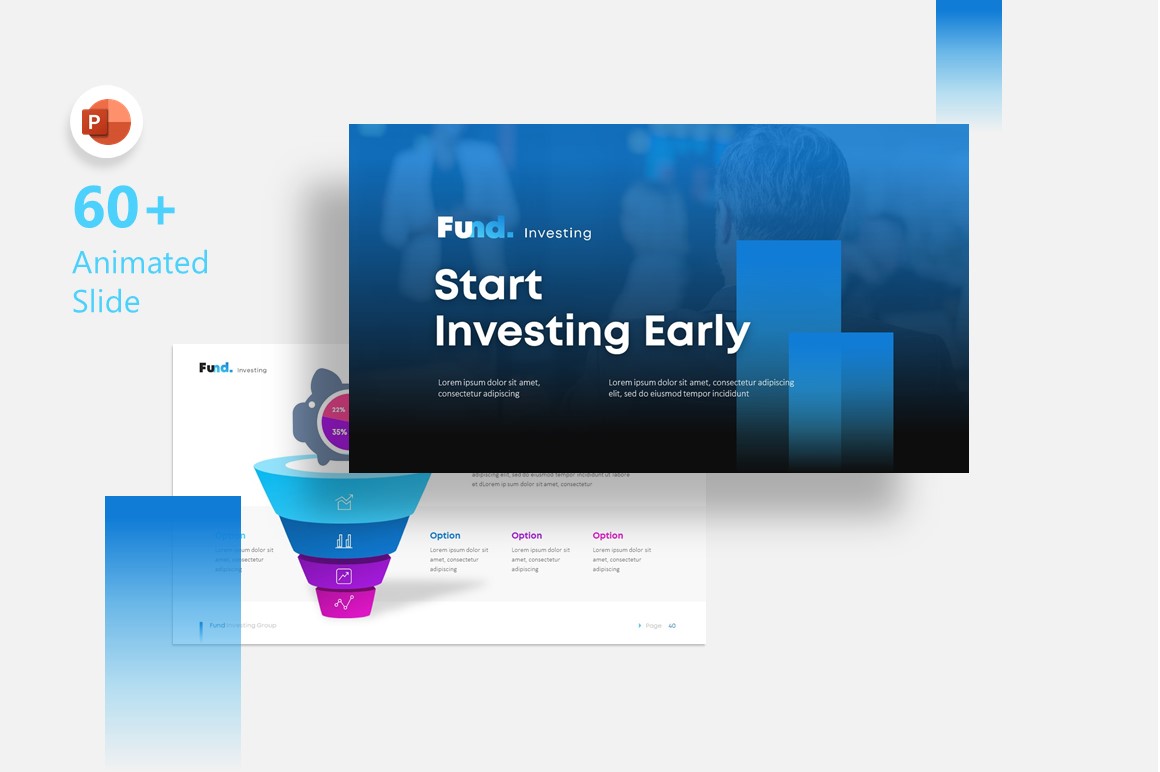 Fund - Investment Business Creative PowerPoint template