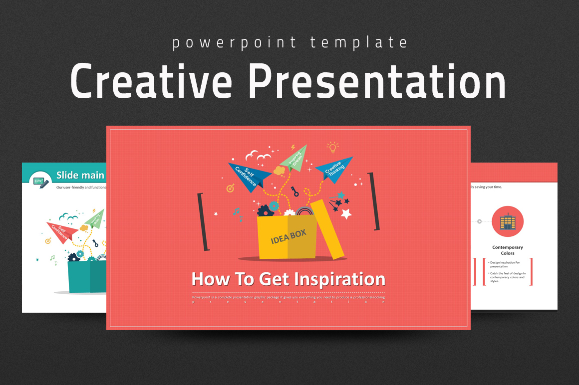 Creative Presentation PowerPoint template