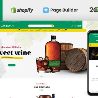 Drinks Alcohol Shopify Themes 107864