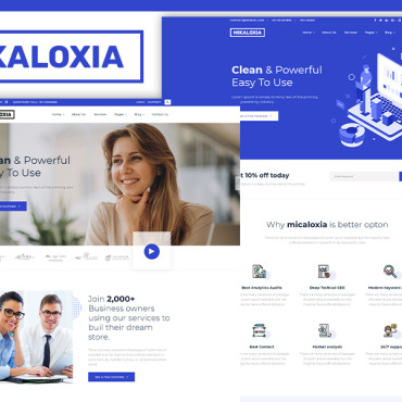 Business Corporate Website Templates 107867