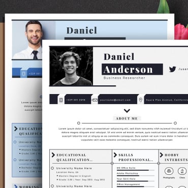 Template Cv Resume Templates 107920