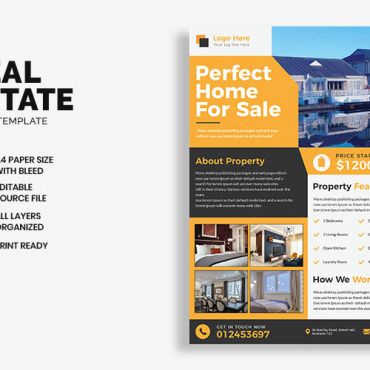 Estate Advertisement Corporate Identity 107955