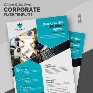 Magazine Marketing Corporate Identity 107994