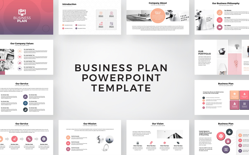 Business Plan Presentation PowerPoint template