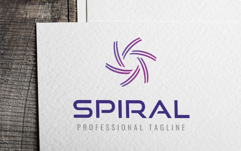 Spiral Logo Template