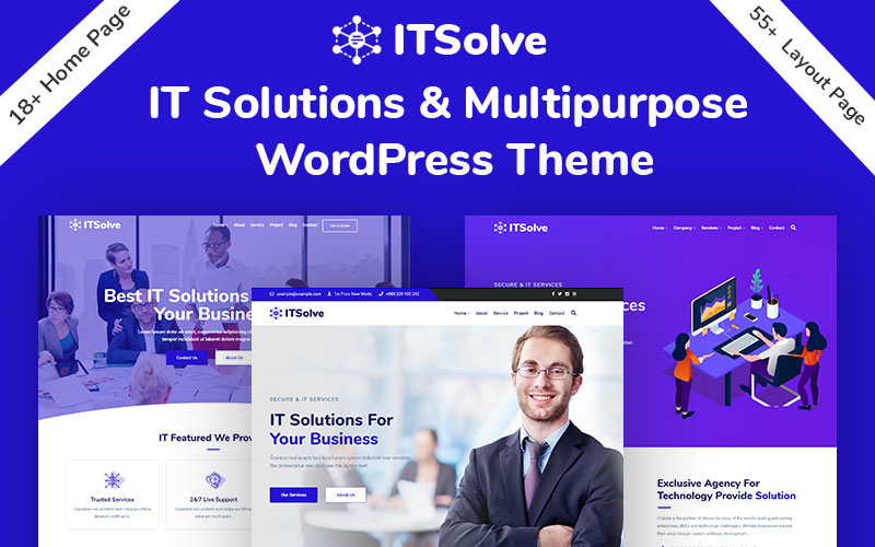 ITSolve - Multipurpose & Responsive  WordPress Theme