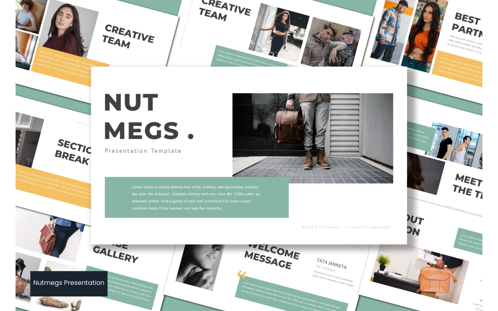 Nutmeg Google Slides