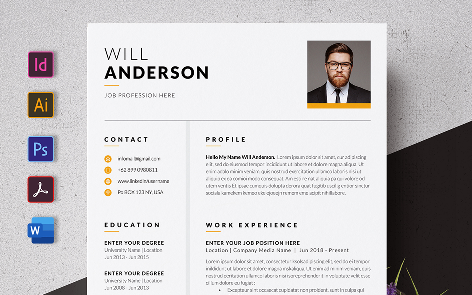 Simple CV Premium Resume Template