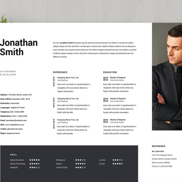 Resume Cv Resume Templates 108155