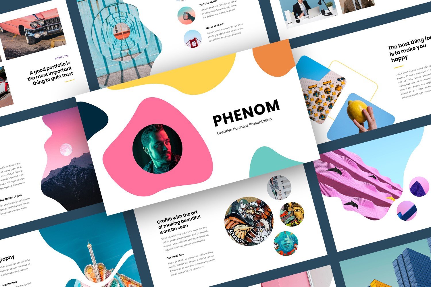 Creative Business Presentation Google Slides Template