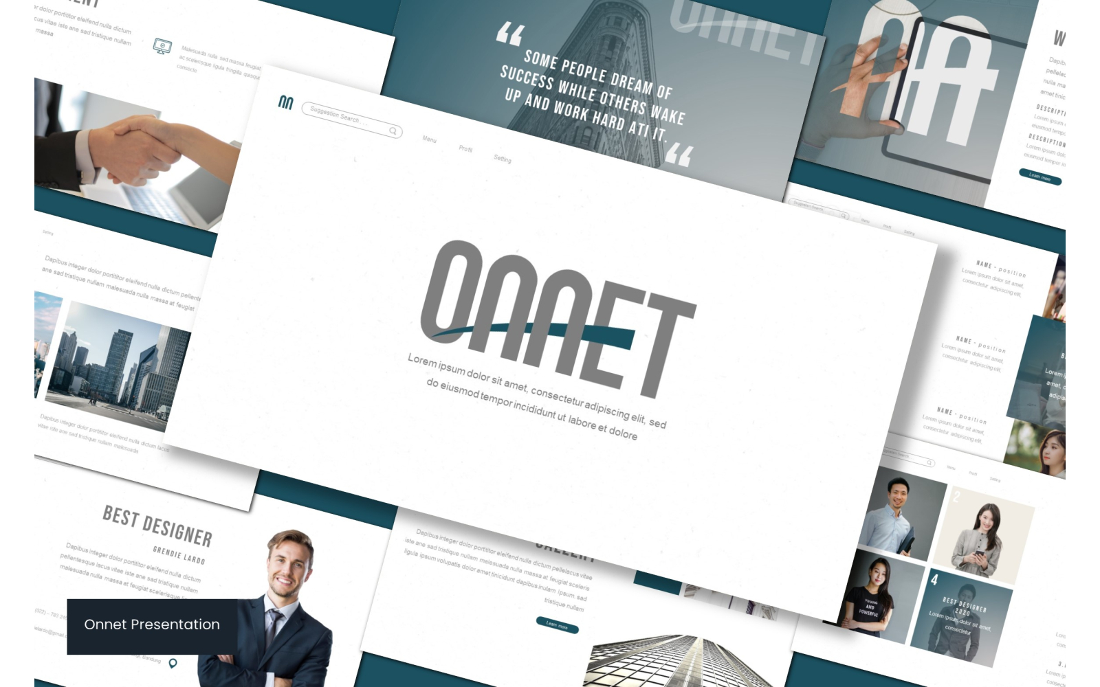 Onnet - Keynote template