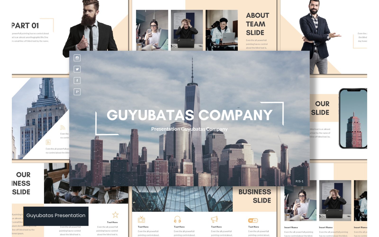 Guyubatas - Keynote template