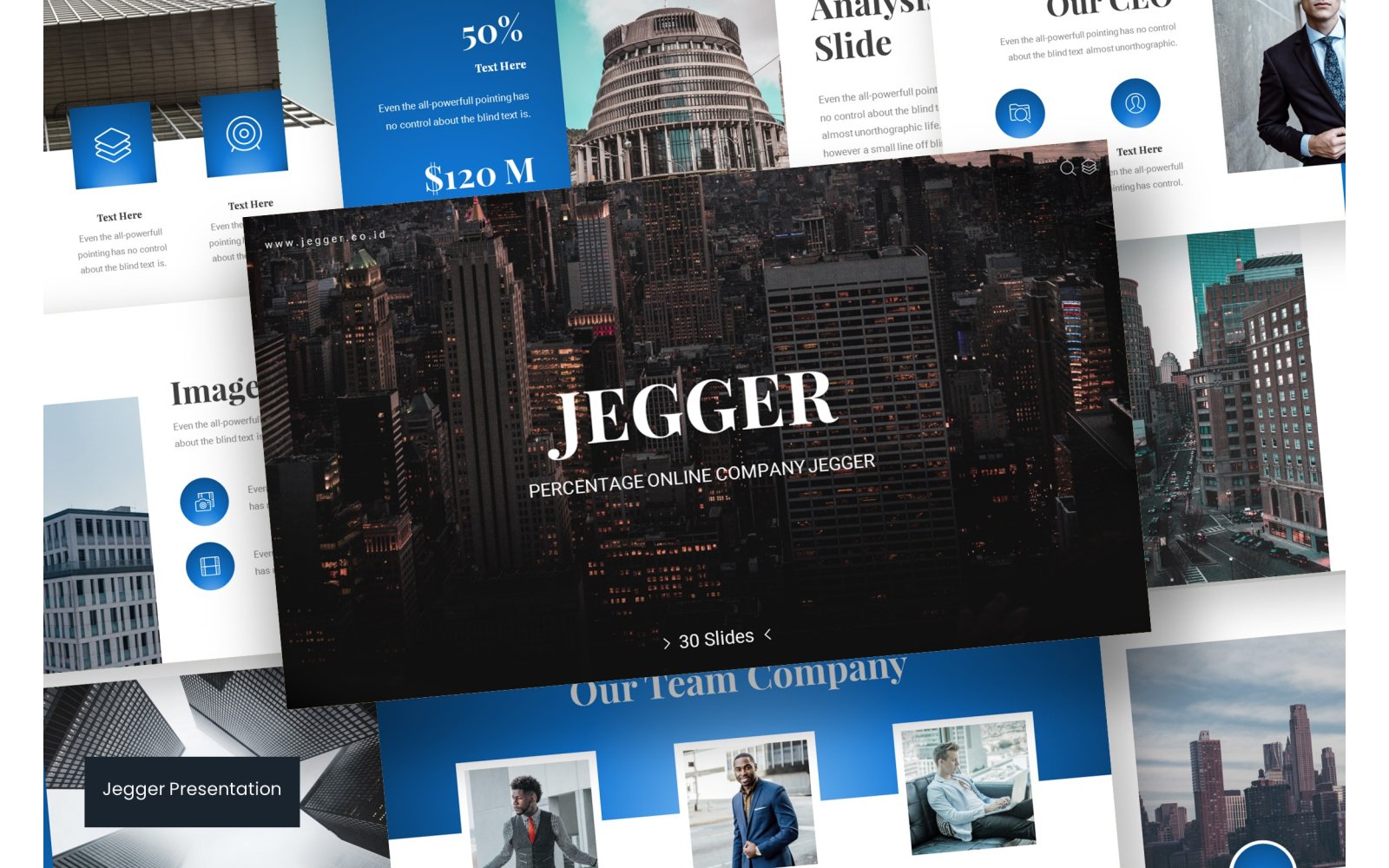 Jegger - Keynote template