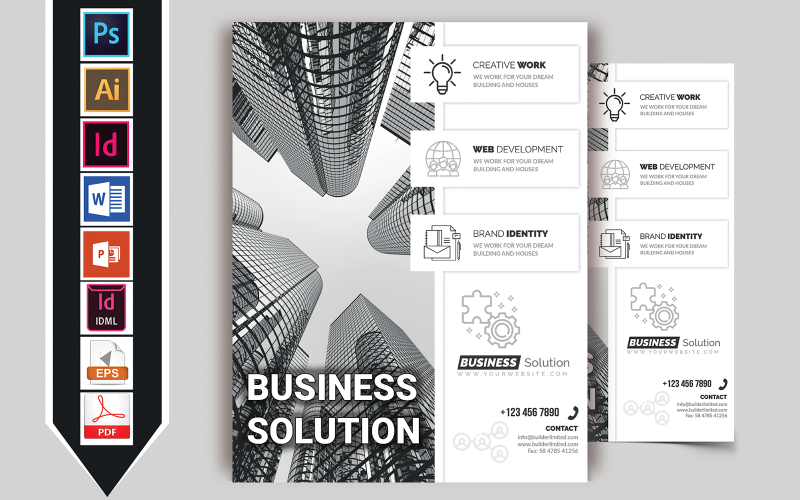 Minimal Creative Business Flyer Vol-10 - Corporate Identity Template