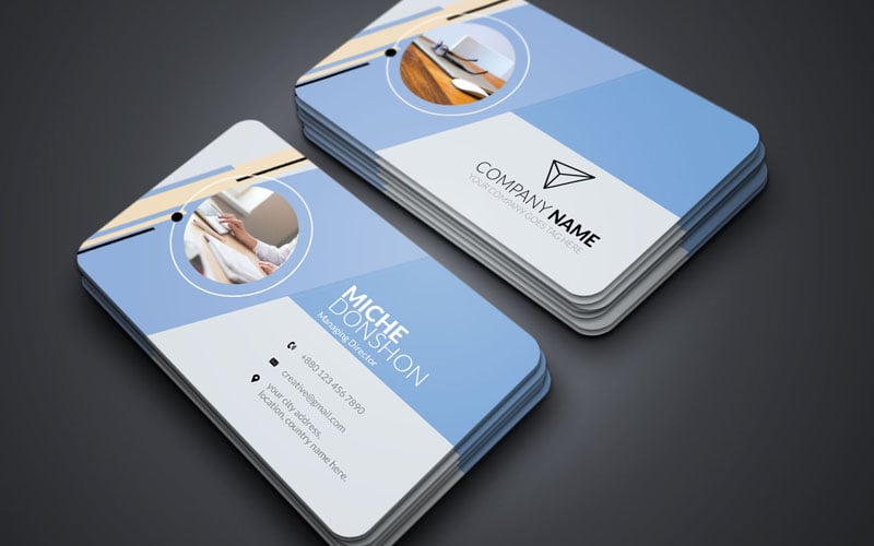 Miche Donshon -  Business Card - Corporate Identity Template