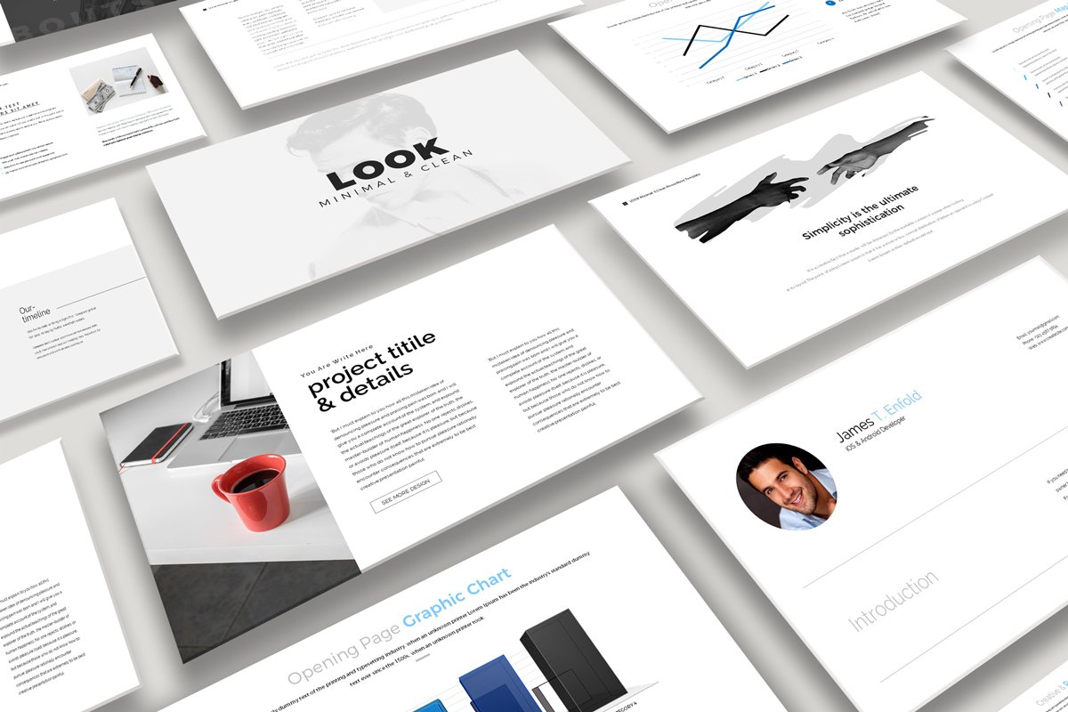 Look-Minimal PowerPoint template