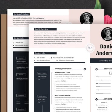 Template Cv Resume Templates 108330