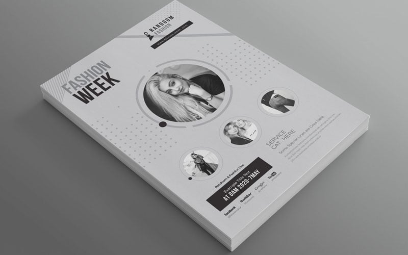 Fashion - Creative Flyer Vol_ 81 - Corporate Identity Template