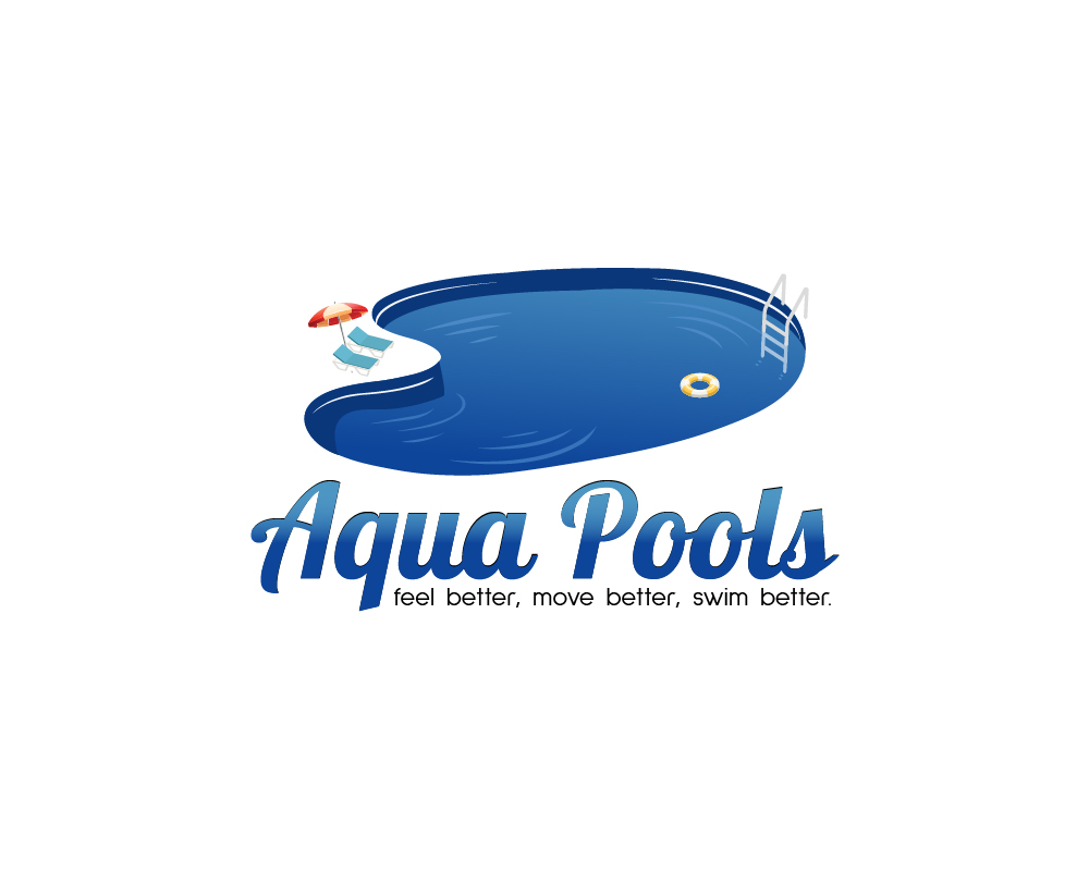 Aqua Pool Logo Template