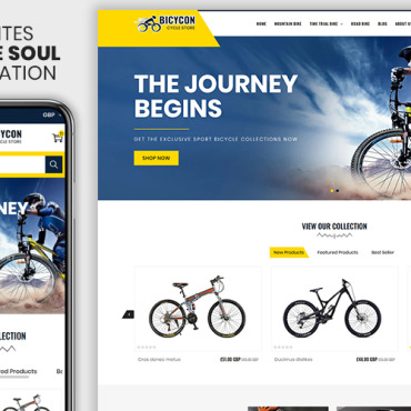 Cycle Bicycle Shopify Themes 108492