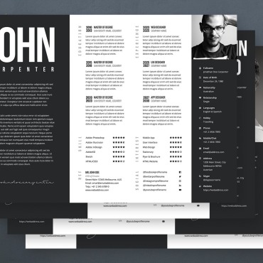 Resume Cv Resume Templates 108563