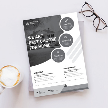 Design Flyer Corporate Identity 108624