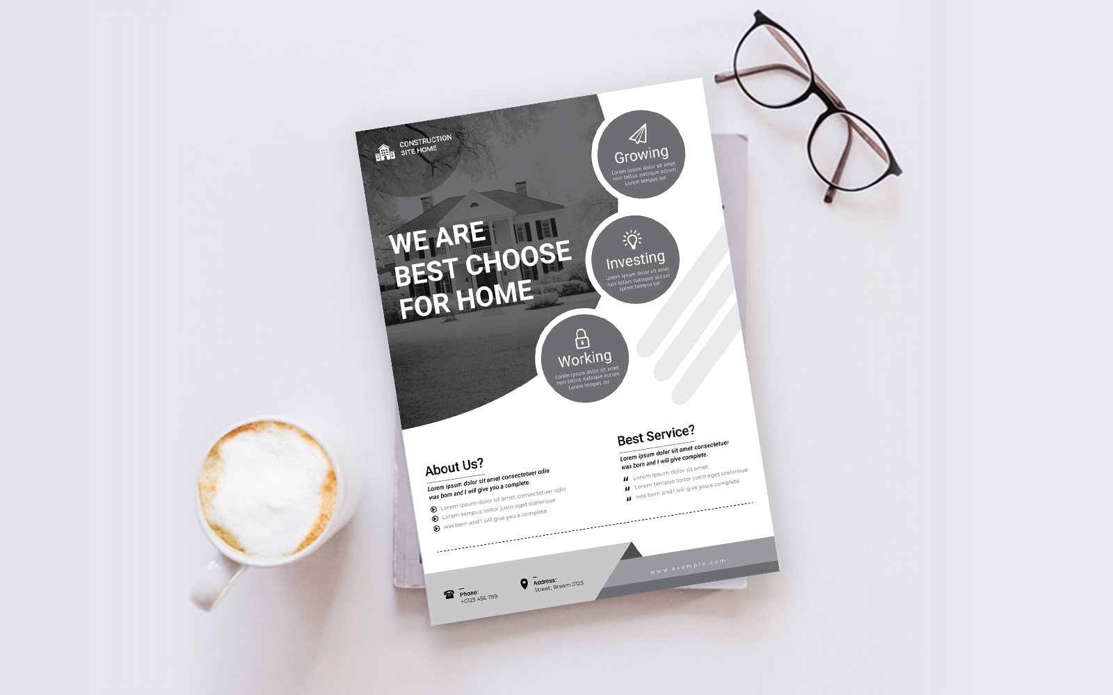 Real Estate Flyer - Corporate Identity Template