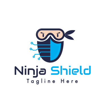 Abstract Ninja Logo Templates 108637