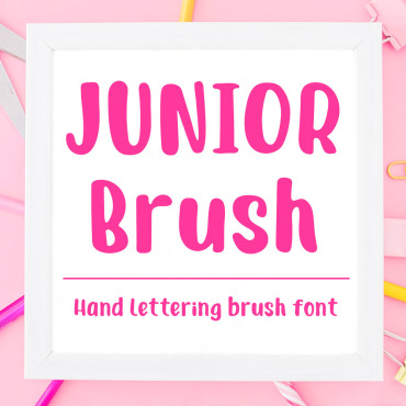 Handlettering Brush Fonts 108648