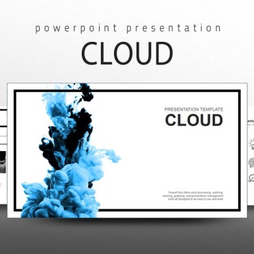 Blue Images PowerPoint Templates 108705