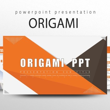 Modern Origami PowerPoint Templates 108706
