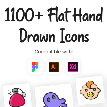 Hand Drawn Icon Sets 108760