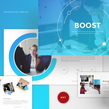 Creative Minimal PowerPoint Templates 108765