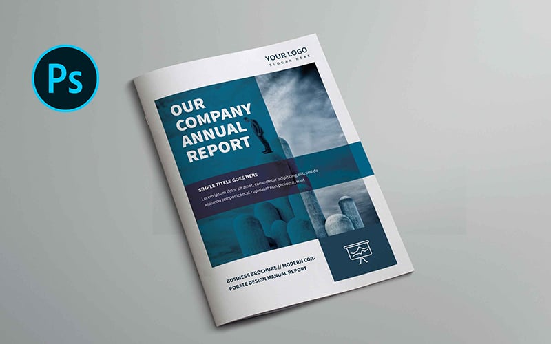 Annual Report Brochure - Corporate Identity Template