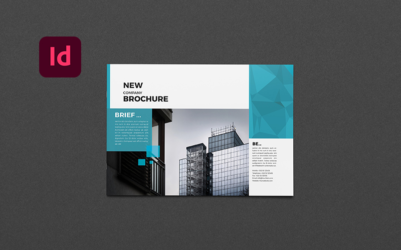 A5 Company Profile Brochure - Corporate Identity Template