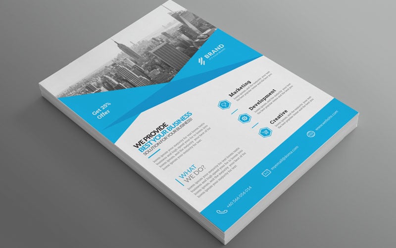 Brand - Best Flyer Vol_ 82 - Corporate Identity Template