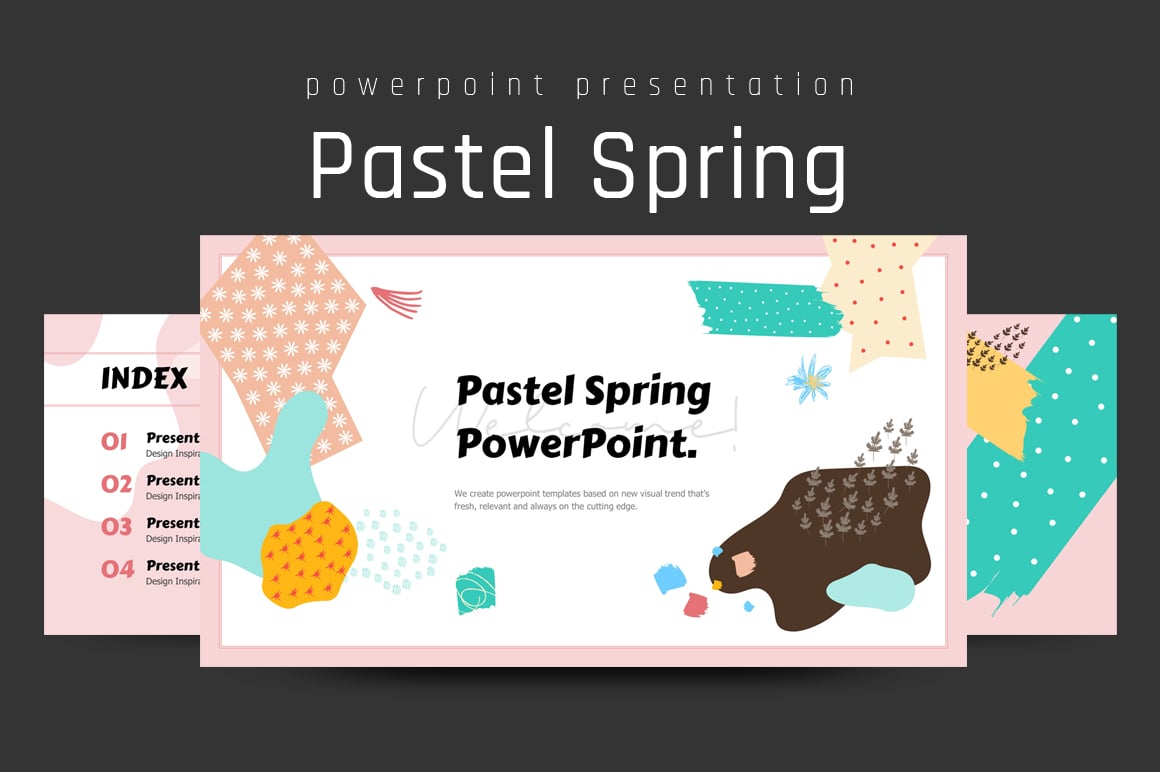 Pastel Spring PowerPoint template