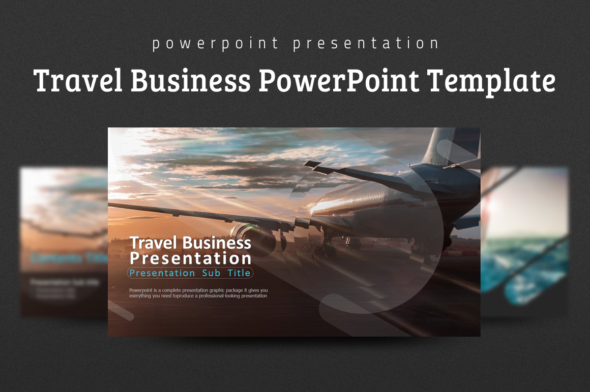 Travel Business PowerPoint template