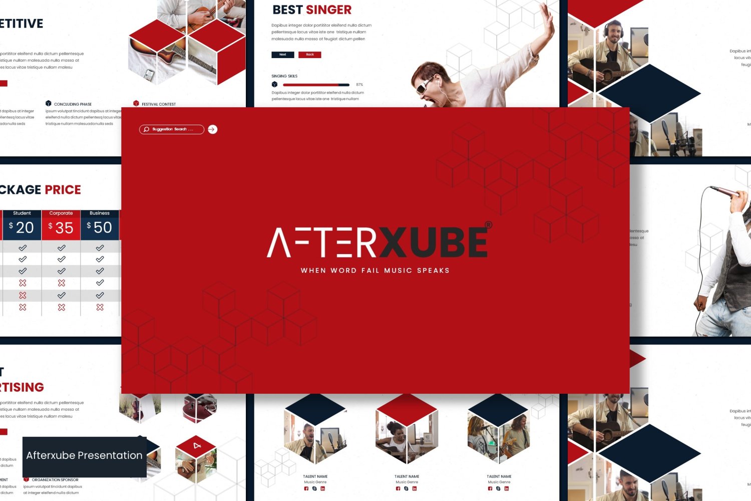 Afterxube Google Slides