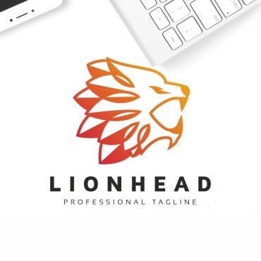 Headlion Logologoluxurypowerpowerpointroyalsportstrengthstrong Logo Templates 109130
