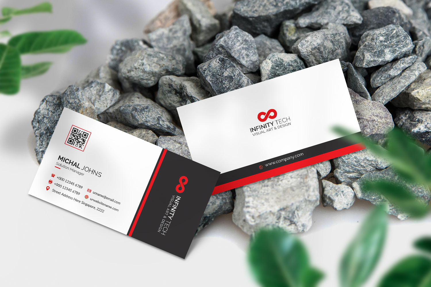 Modern Professional Business Card - Corporate Identity Template